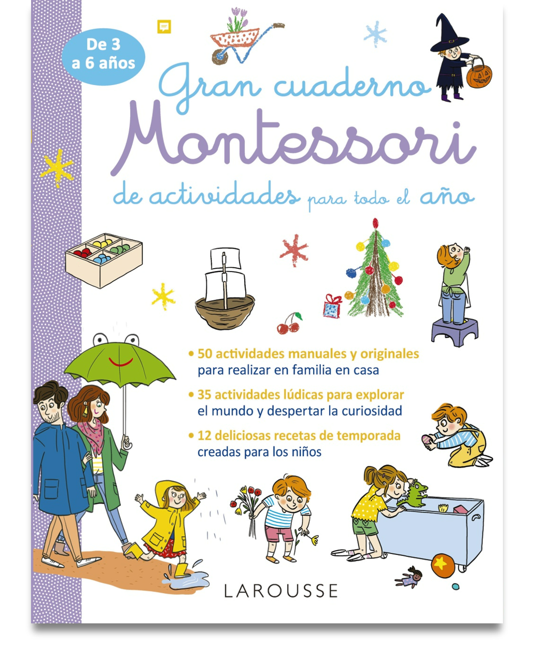 Gran cuaderno Montessori de actividades para todo el año